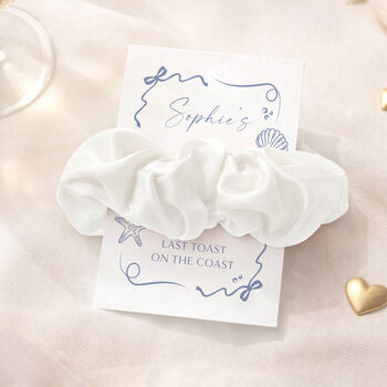 Last Toast On The Coast Hen Party Favours Scrunchies Party Bag Fillers, 2 of 6
