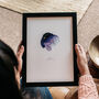 Aries Birthday Gift Zodiac A4 Art Print With Gold Foil, thumbnail 1 of 6