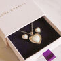 Opal Heart Necklace Gift Set, thumbnail 6 of 9