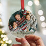 Personalised Family Christmas Photo Ornament 2025, thumbnail 6 of 8