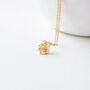 Tiny Gold Plated Squirrel Necklace, thumbnail 3 of 9