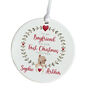 Christmas Gift Personalised Our First Christmas Together Boyfriend Or Girlfriend, thumbnail 8 of 9