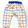 Baby, Toddler Joggers With Inbuilt Socks 'Squiggly', thumbnail 7 of 9