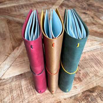 Leather Journal Cover | Refillable A5 Planner And Notebook Folio, 2 of 10
