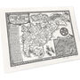 Viking Britain Map Hand Drawn Fine Art Print, thumbnail 4 of 12