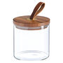 Glass Cylinder Candle Holder, Wooden Lid, Three Sizes, thumbnail 4 of 12
