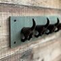 Pair Of Happy Tails Dog Tail Wall Hooks, thumbnail 5 of 9