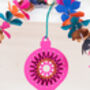 Embroidered Paper Decoration Craft Kit, thumbnail 5 of 8