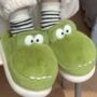 Cute Green Monster Anti Slip Slippers, thumbnail 4 of 4