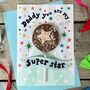 Father's Day Card With Chocolate Lolly, thumbnail 1 of 5