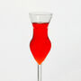 G Decor Feminine Silhouette Inspired Champagne Glass, thumbnail 4 of 4