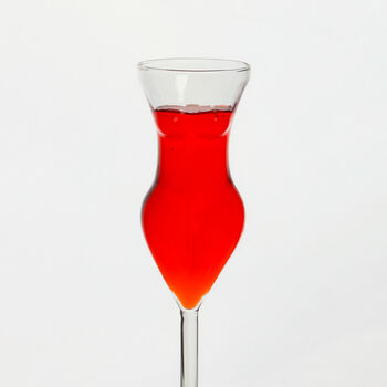 G Decor Feminine Silhouette Inspired Champagne Glass, 4 of 4