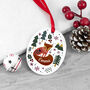 Personalised Oval Christmas Decoration, thumbnail 1 of 12