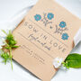 10 'Sow In Love' Forget Me Not Seed Packet Favours, thumbnail 2 of 5