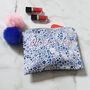 Bespoke One Off Upcycled Printed Make Up Bag, thumbnail 11 of 12