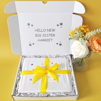 New Big Sister Gift Set New Sibling Book, 2 of 9