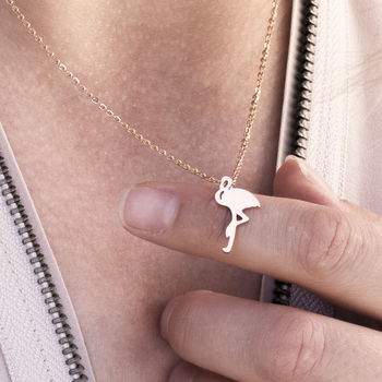 Flamboyant Flamingo Necklace, 4 of 7