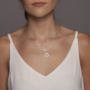 Gold Plated Or Sterling Silver Layered Necklace Set, thumbnail 8 of 9
