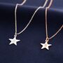 Personalised Hand Stamped Star Necklace, thumbnail 2 of 7