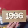 Personalised 30th Birthday 1996 Year Card, thumbnail 9 of 12