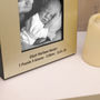 Personalised New Baby Photo Frame, thumbnail 2 of 4