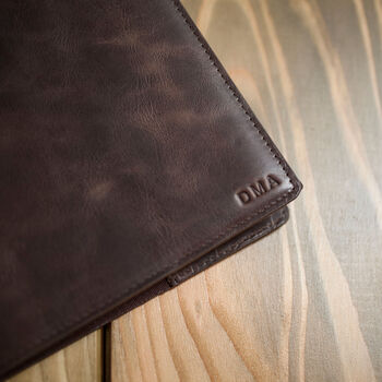 Vintage Leather Personalised Undated Daily Diary, 3 of 8