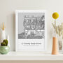 Personalised Home Portrait Sketch Print, thumbnail 7 of 12