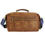 'Emerson' Traditional Leather Camera Bag In Tan, thumbnail 7 of 11
