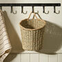 Emery Woven Seagrass Wall Basket, thumbnail 1 of 5