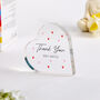 Teacher Acrylic Heart Plaque Thank You Gift, thumbnail 2 of 3
