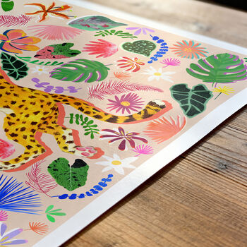 Personalised Safari Nursery Print Set | Set Of Three Wall Art, 11 of 12