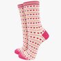 Love Hearts Valentine's Day Women's Bamboo Socks Gift Box, thumbnail 4 of 4
