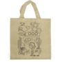 Colour In Canvas Tote Bag, thumbnail 2 of 6