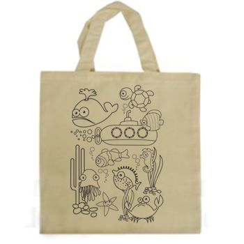 Colour In Canvas Tote Bag, 2 of 6