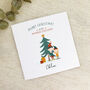 Personalised Little Sister Christmas Card, thumbnail 4 of 4