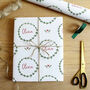 Personalised Botanical Name Wrapping Paper, thumbnail 4 of 5
