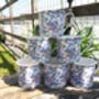 Set Of Six China Palace Mugs In Forget Me Knot Chintz Design, thumbnail 1 of 8