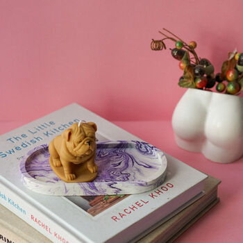 Bulldog Soy Wax Candle, 5 of 5
