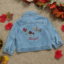 Personalised Children's Autumn Denim Jacket, thumbnail 1 of 3
