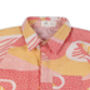 Candy Escape Printed Cotton Shirt, Pink And Yellow, thumbnail 10 of 11