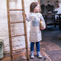 Personalised We Love Baking Childrens Apron, thumbnail 2 of 5
