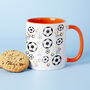 Choose Your Message Football Mug For Dad, thumbnail 6 of 8