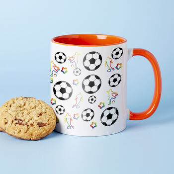 Choose Your Message Football Mug For Dad, 6 of 8