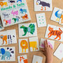 Zoo Animals Puzzle Heads And Tails Game Children's Gift, thumbnail 4 of 4