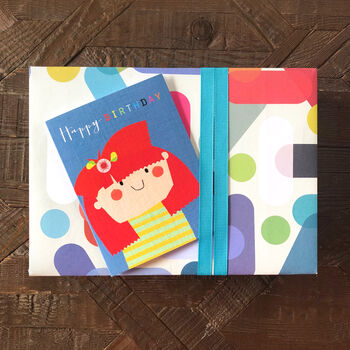 Mini Happy Birthday Flower Girl Card, 3 of 4