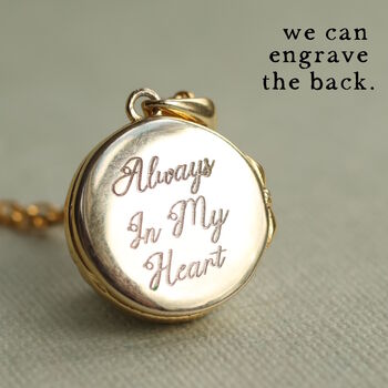 Pearl Sun Gold Vermeil Locket, 3 of 10