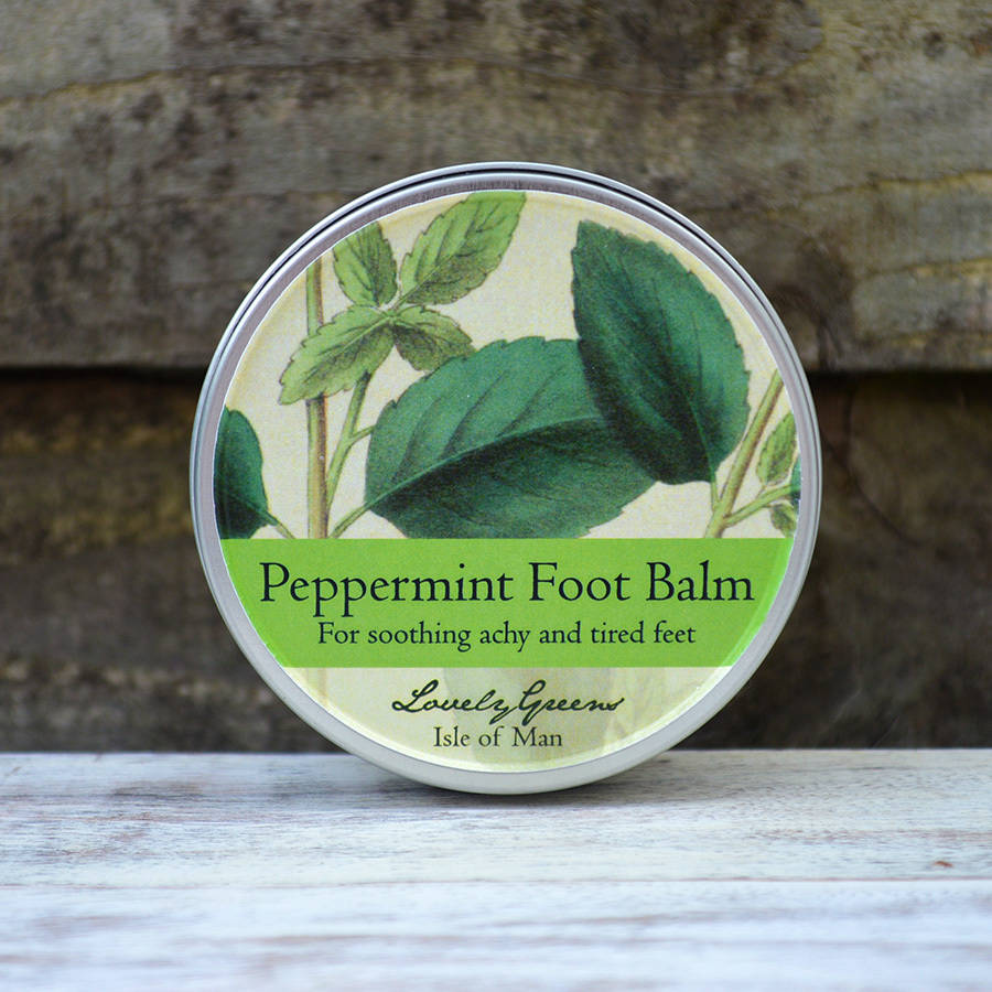 Stimulating Peppermint Foot Balm By Lovely Greens Handmade