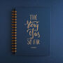Personalised The Story Of Us So Far Memory Book, thumbnail 1 of 5