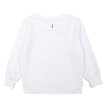 Wild Initial Organic Sweatshirt Gift For Girls / Boys, 8 of 11