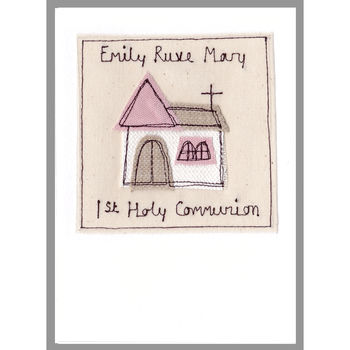 Personalised Girls First Holy Communion Card, 9 of 12